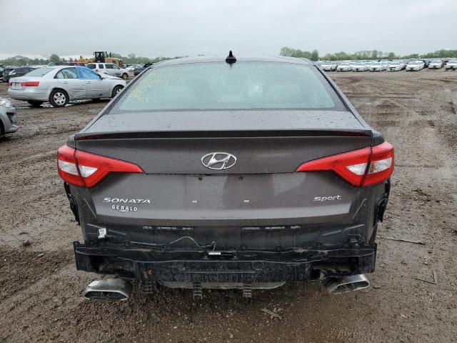  HYUNDAI SONATA 2016 Коричневий