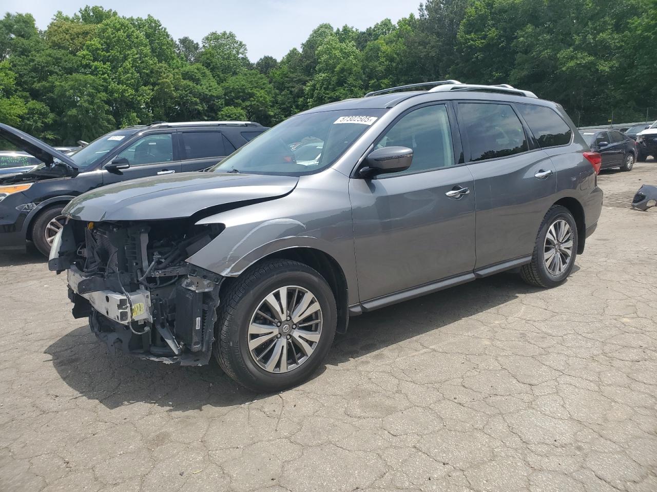 2020 Nissan Pathfinder S en Venta en Austell, GA - Front End