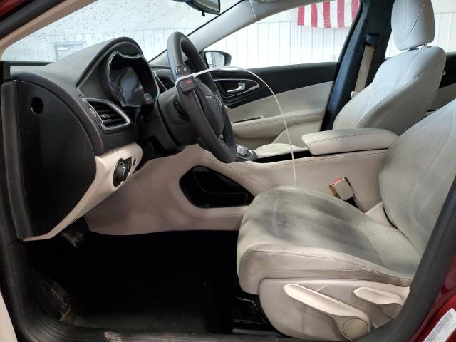  CHRYSLER 200 2016 Burgundy