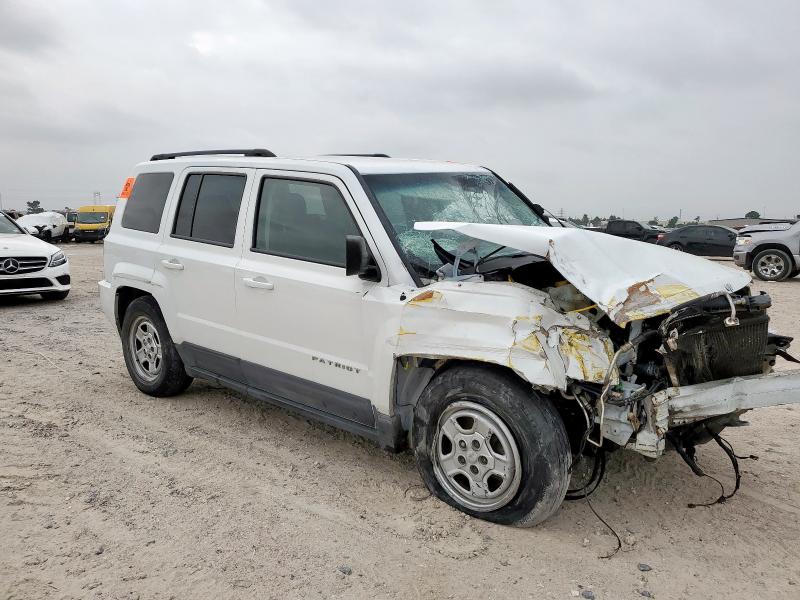 JEEP PATRIOT 2016 Белы