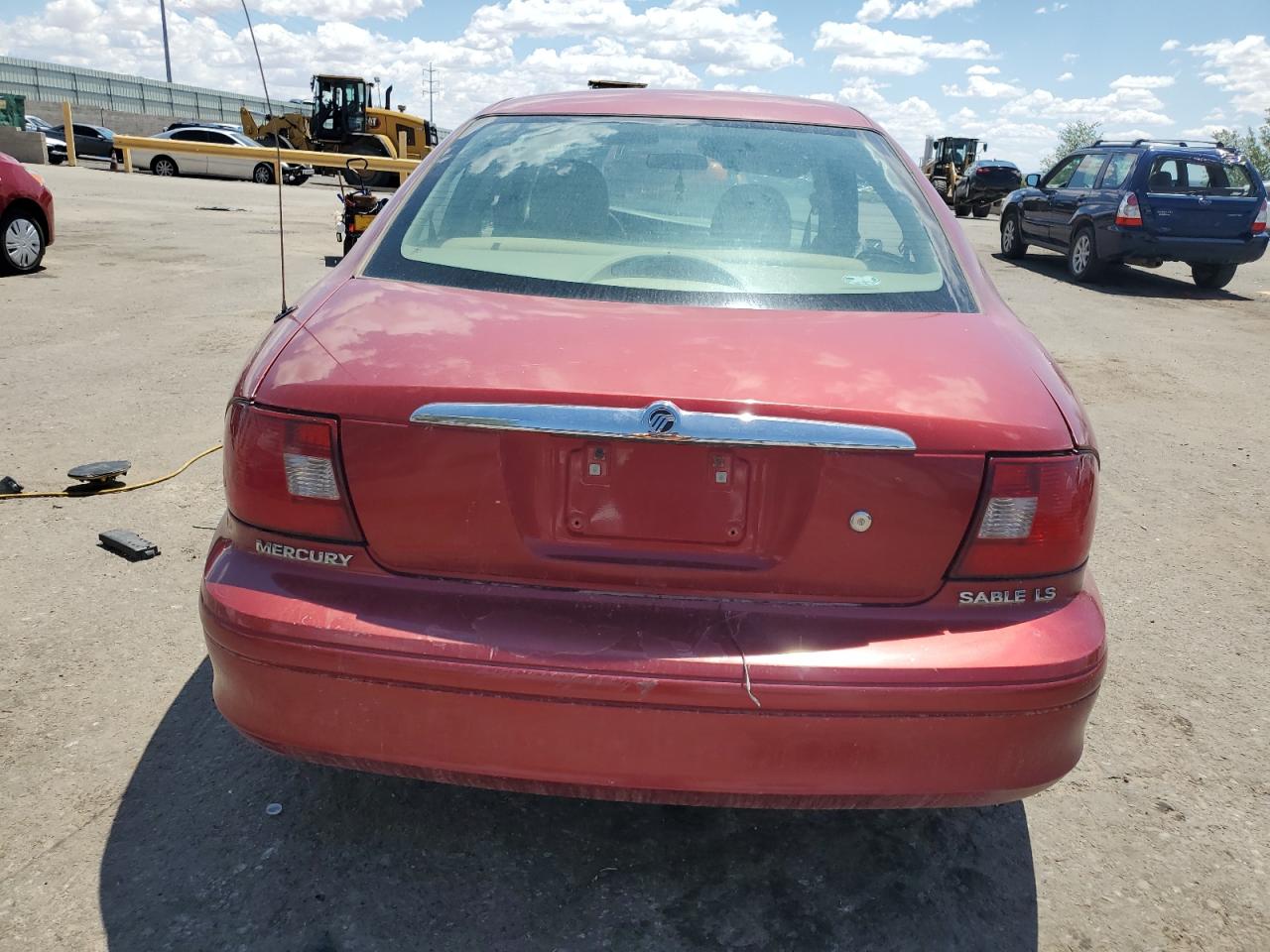 2001 Mercury Sable Ls Premium VIN: 1MEFM55SX1G612834 Lot: 55500635