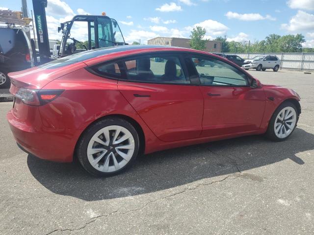  TESLA MODEL 3 2022 Czerwony