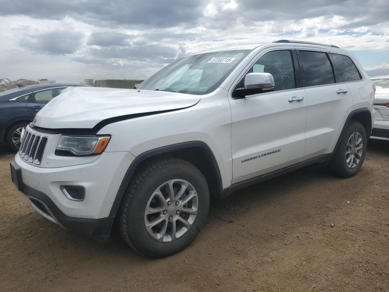2016 Jeep Grand Cherokee Limited იყიდება Brighton-ში, CO - Front End