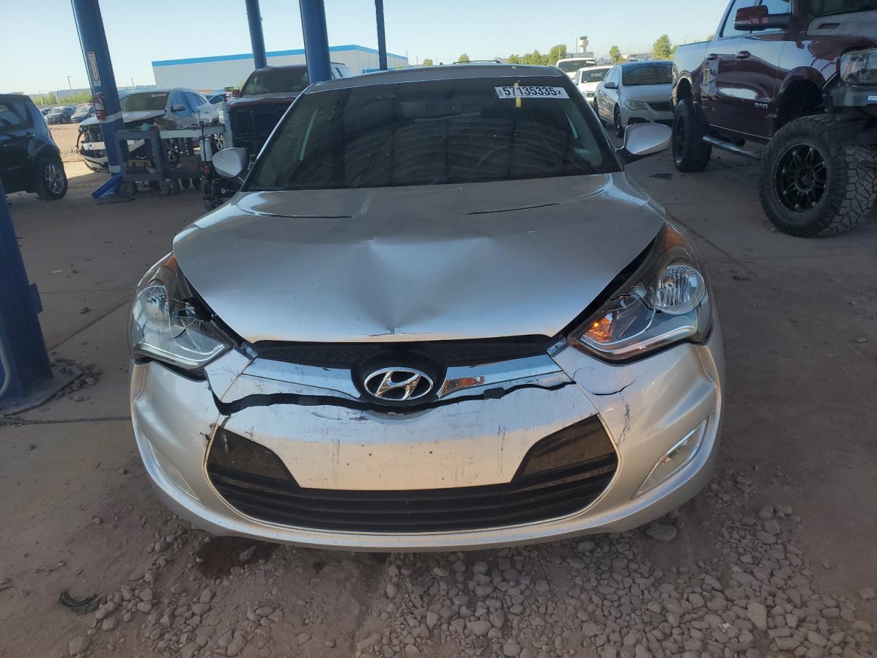 2014 Hyundai Veloster VIN: KMHTC6AD7EU216819 Lot: 57135335