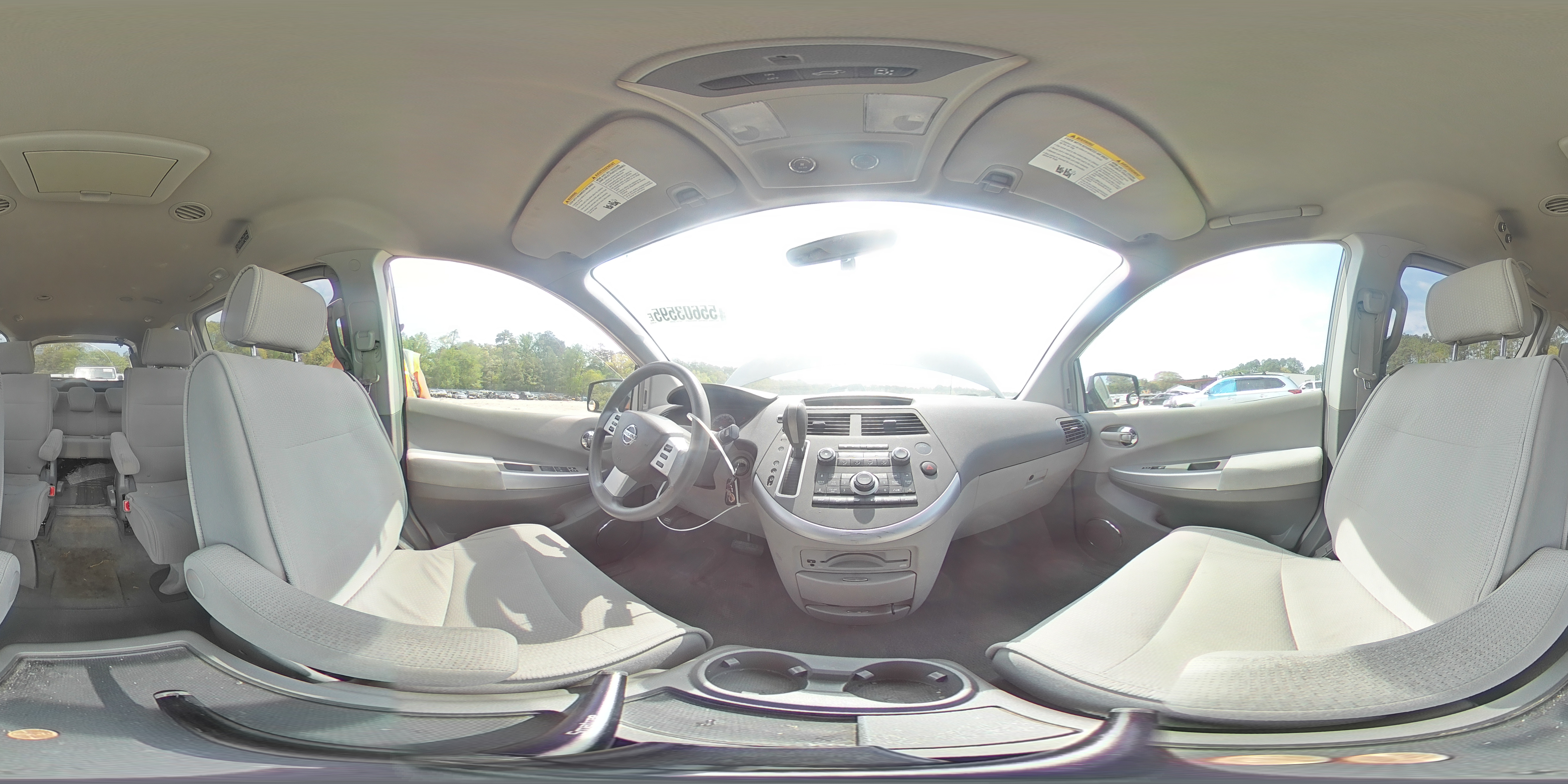 2008 Nissan Quest S VIN: 5N1BV28U98N117471 Lot: 55603595
