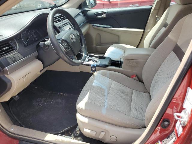  TOYOTA CAMRY 2013 Красный