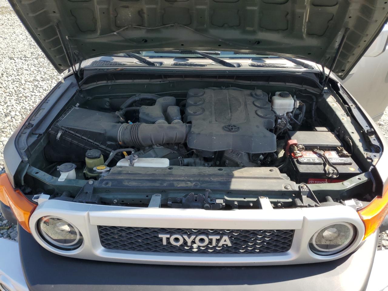2012 Toyota Fj Cruiser VIN: JTEZU4BF2CK011736 Lot: 55940675