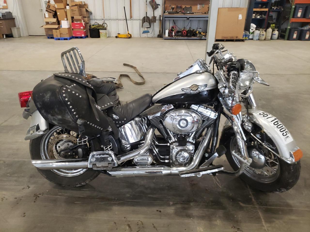 2003 Harley-Davidson Flstci Anniversary за продажба в Avon, MN - Rollover