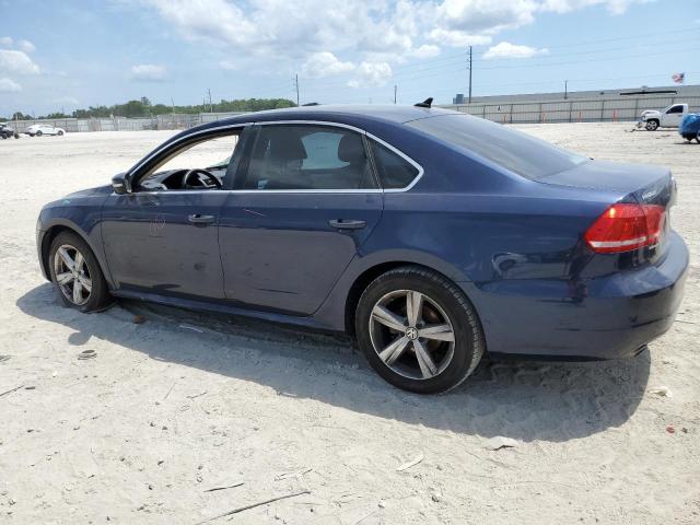  VOLKSWAGEN PASSAT 2013 Синий