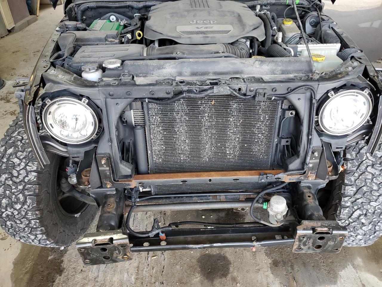 2017 Jeep Wrangler Unlimited Sahara VIN: 1C4BJWEG8HL563774 Lot: 54137185