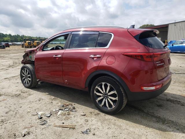  KIA SPORTAGE 2017 Red