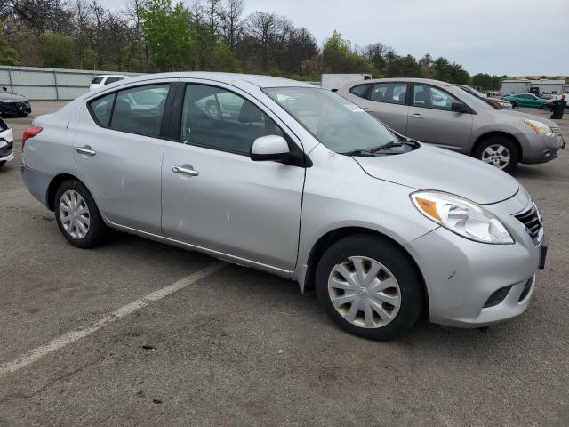  NISSAN VERSA 2012 Сріблястий