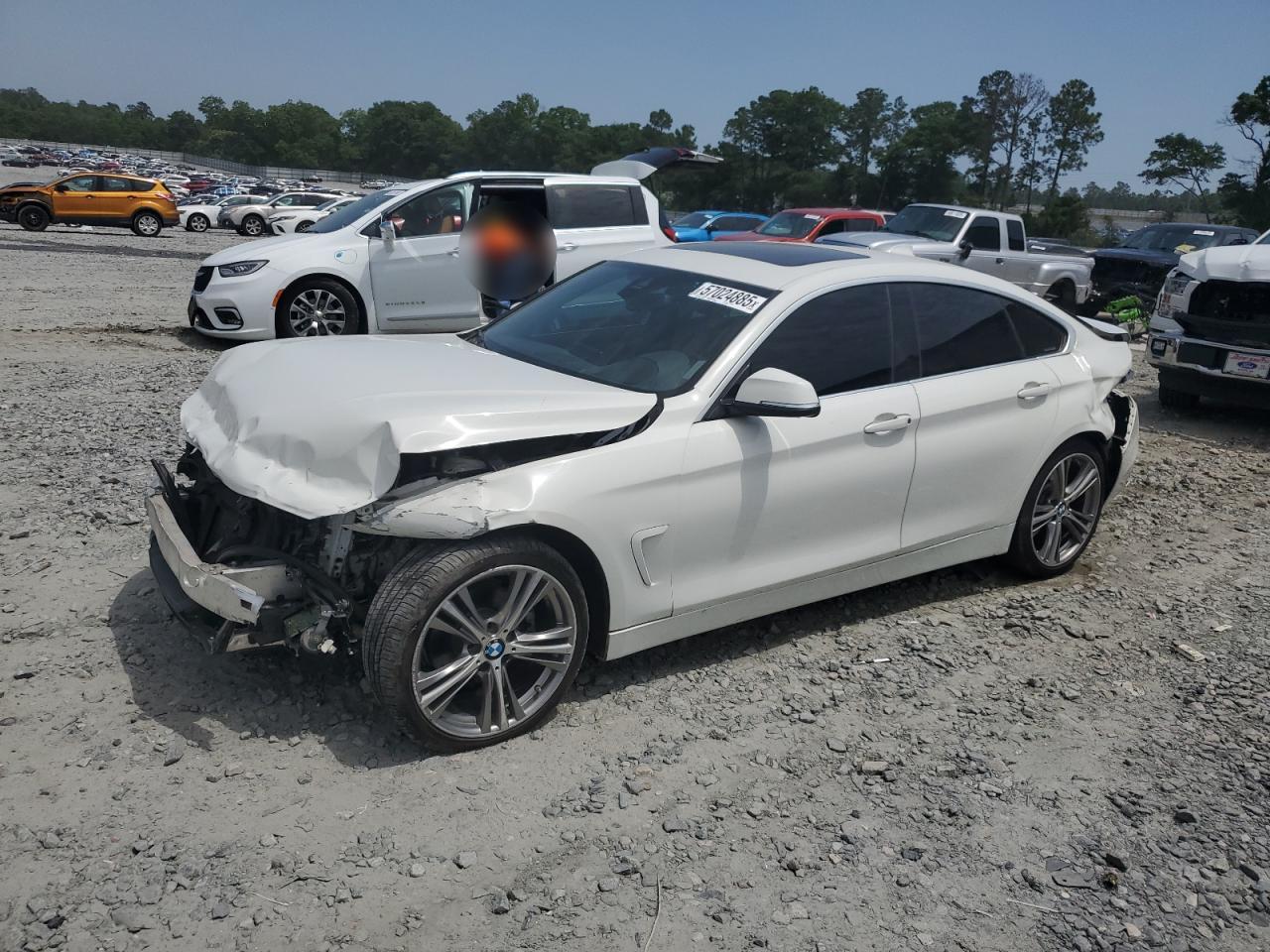 2017 Bmw 430I Gran Coupe en Venta en Byron, GA - Front End