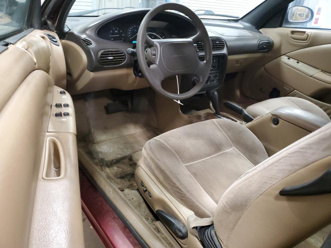 1996 Chrysler Sebring Jx VIN: 3C3EL45X7TT267559 Lot: 56020395