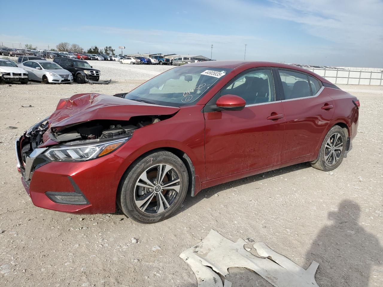 2022 Nissan Sentra Sv for Sale in Greenwood, NE - Front End