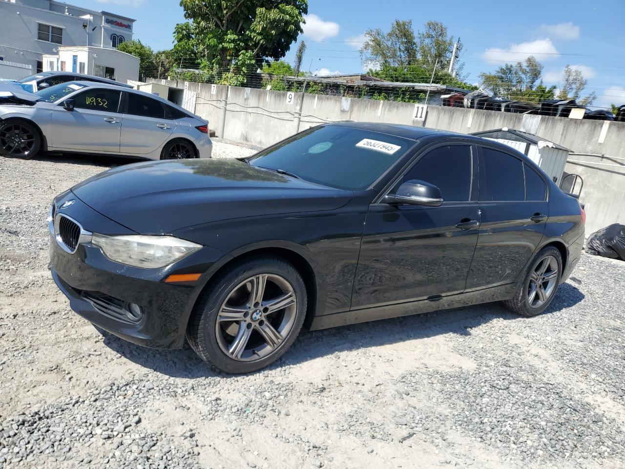 2014 Bmw 328 I იყიდება Opa Locka-ში, FL - Burn - Interior