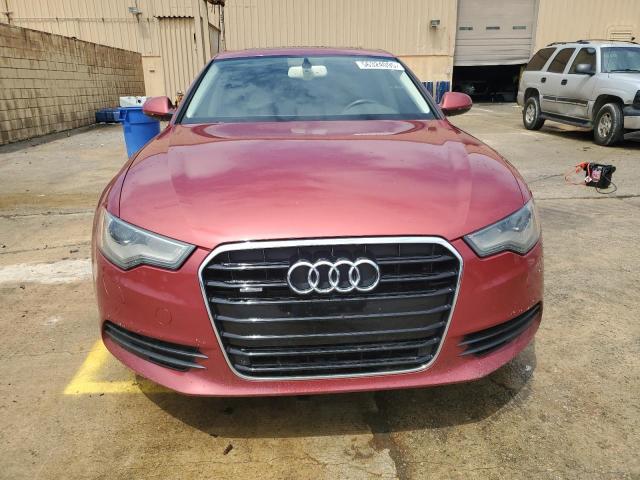 Sedans AUDI A6 2014 Czerwony