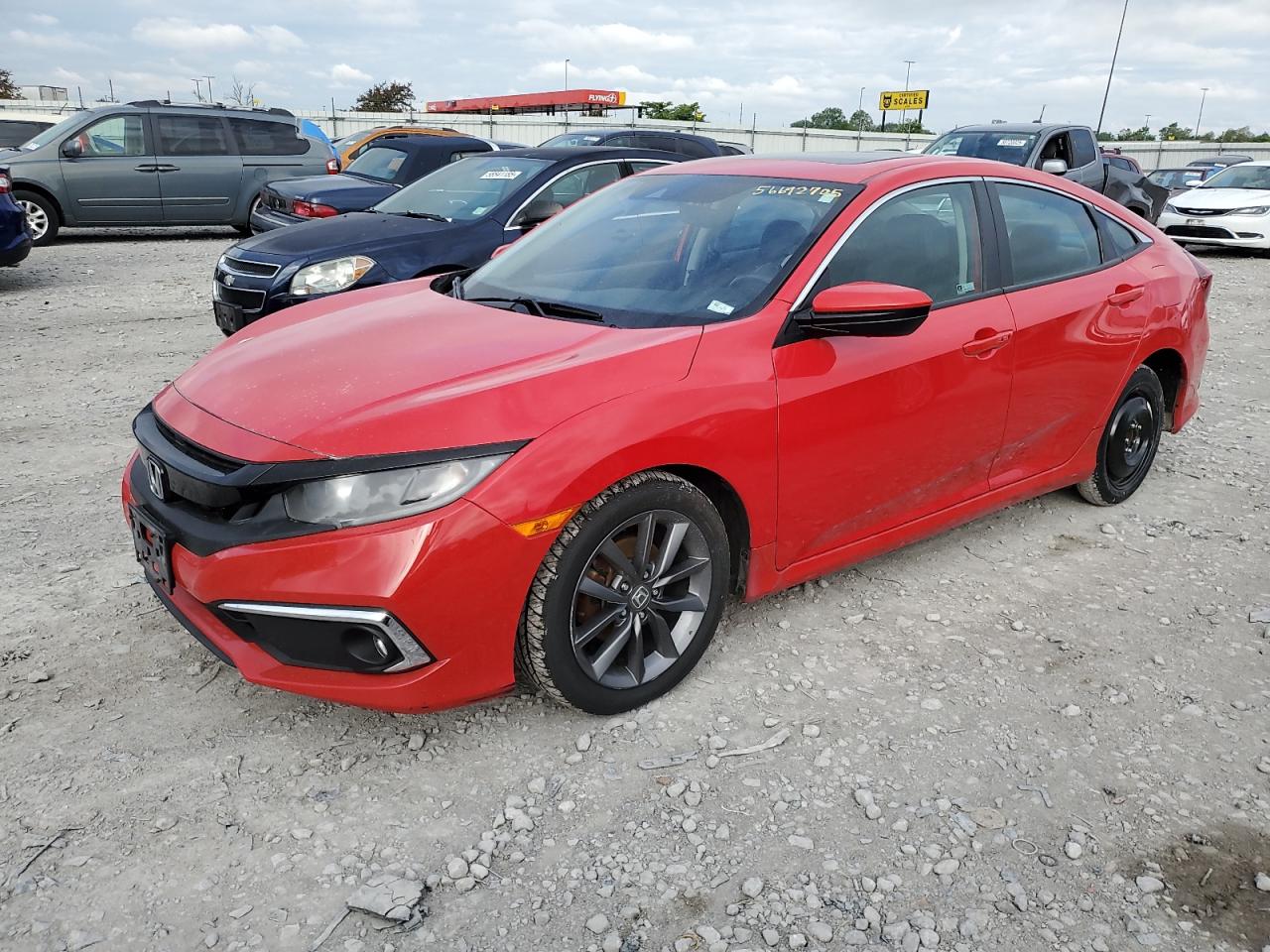2021 Honda Civic Exl for Sale in Cahokia Heights, IL - Side
