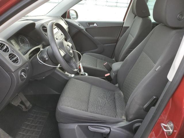  VOLKSWAGEN TIGUAN 2012 Czerwony