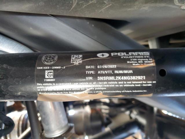2022 POLARIS RZR PRO R 4 ULTIMATE LAUNCH EDITION  