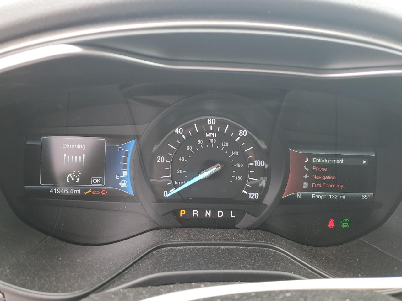 2019 Ford Fusion Se VIN: 3FA6P0LU2KR264012 Lot: 54030345