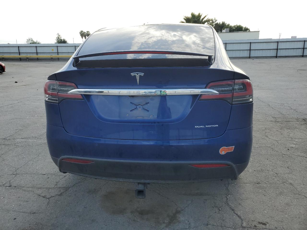 2020 Tesla Model X VIN: 5YJXCBE20LF270105 Lot: 55221855
