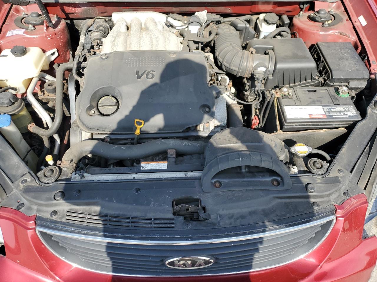 2008 Kia Optima Lx VIN: KNAGE124X85210722 Lot: 57750985