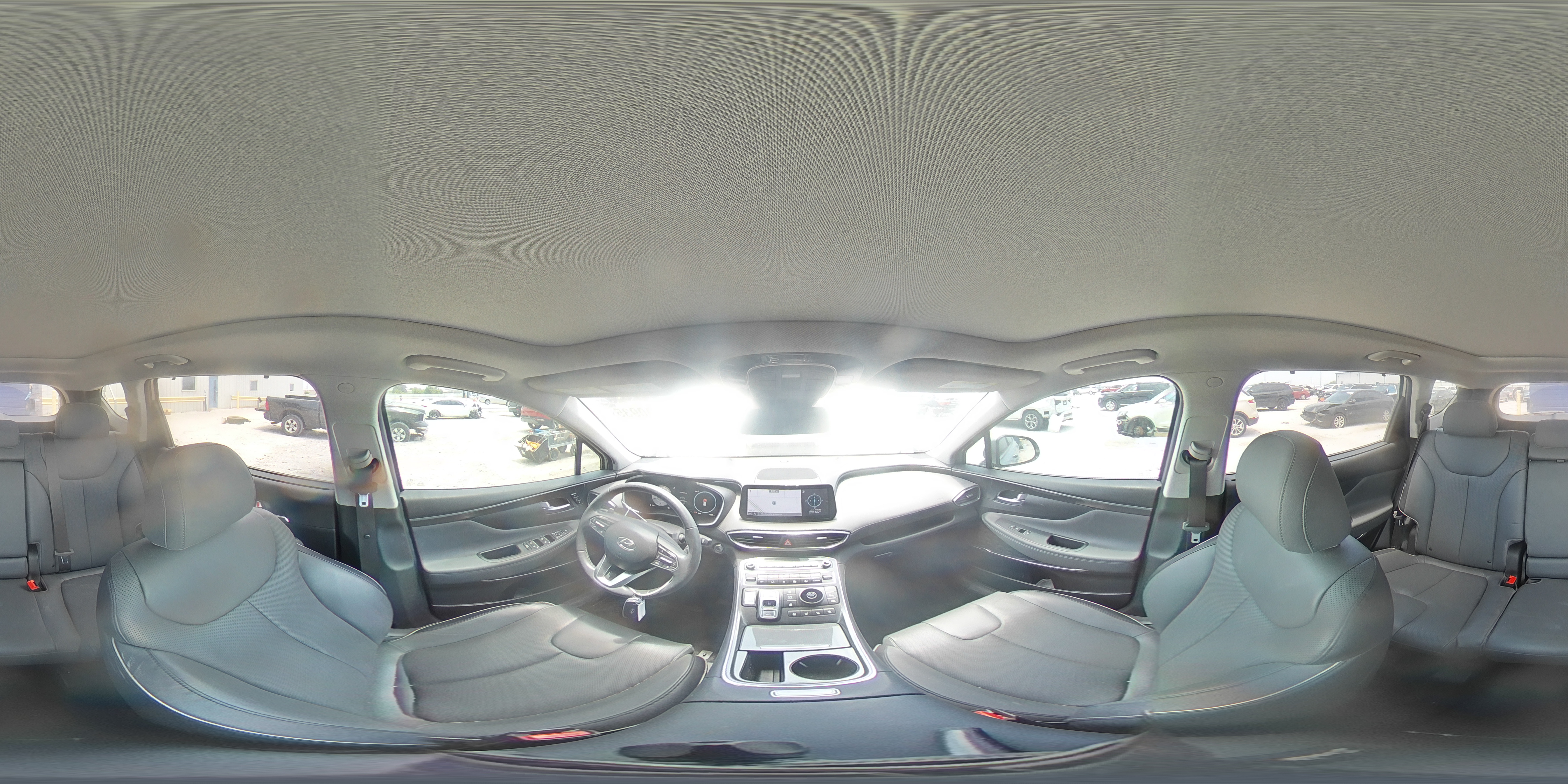 2021 Hyundai Santa Fe Limited VIN: 5NMS44ALXMH346785 Lot: 58130935