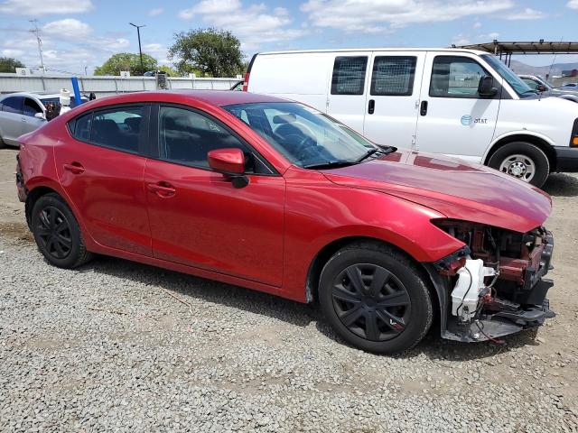 Седани MAZDA 3 2016 Червоний