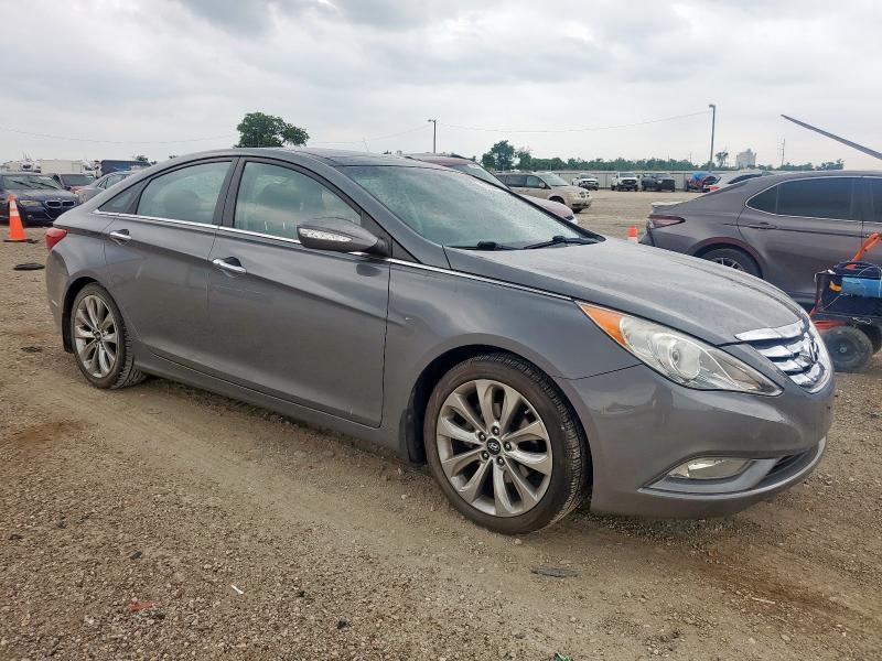  HYUNDAI SONATA 2012 Серебристый