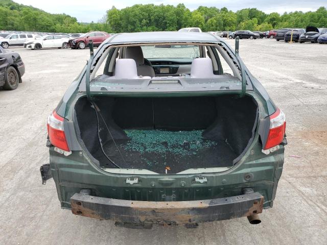  TOYOTA COROLLA 2014 Зеленый