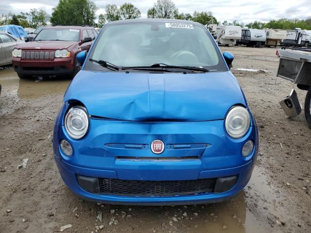 Хэтчбеки FIAT 500 2017 Синий
