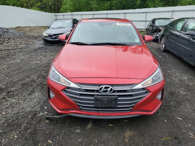  HYUNDAI ELANTRA 2020 Czerwony