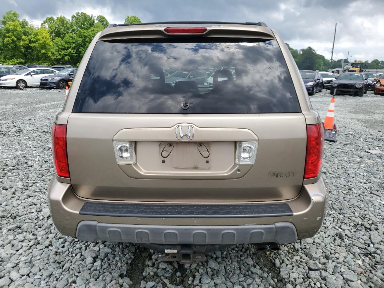 2003 Honda Pilot Exl VIN: 2HKYF18613H527598 Lot: 57129765