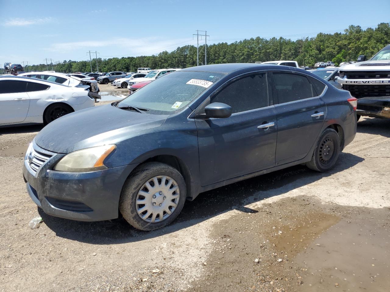 2013 Nissan Sentra S en Venta en Greenwell Springs, LA - Normal Wear