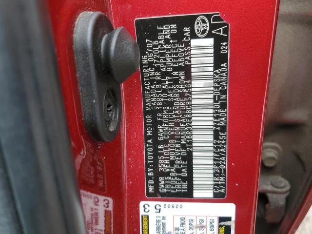 2008 TOYOTA COROLLA CE  