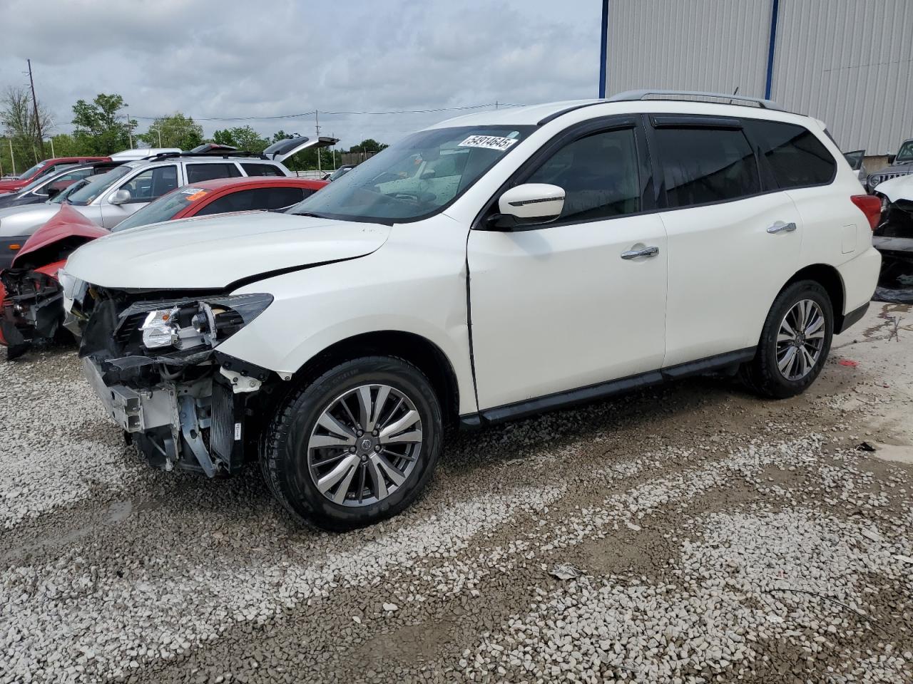 2018 Nissan Pathfinder S იყიდება Lawrenceburg-ში, KY - Front End