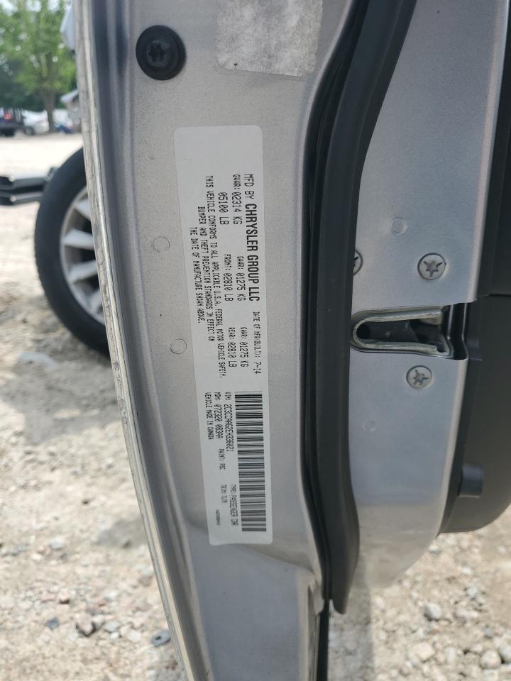 2014 Chrysler 300 VIN: 2C3CCAAG2EH336021 Lot: 57463795
