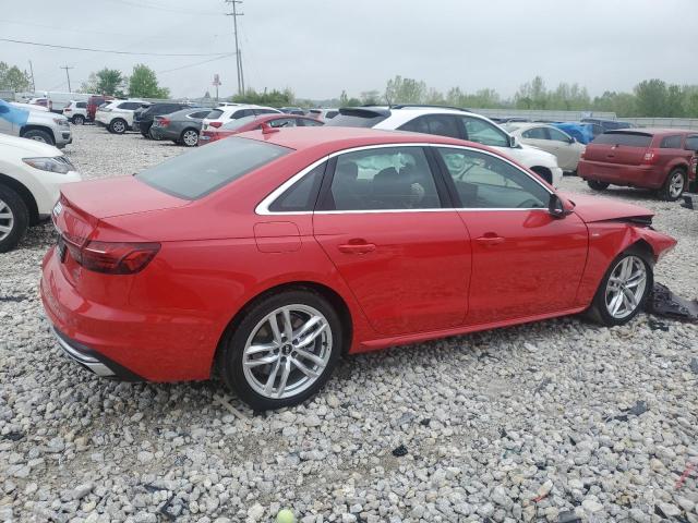  AUDI A4 2020 Красный