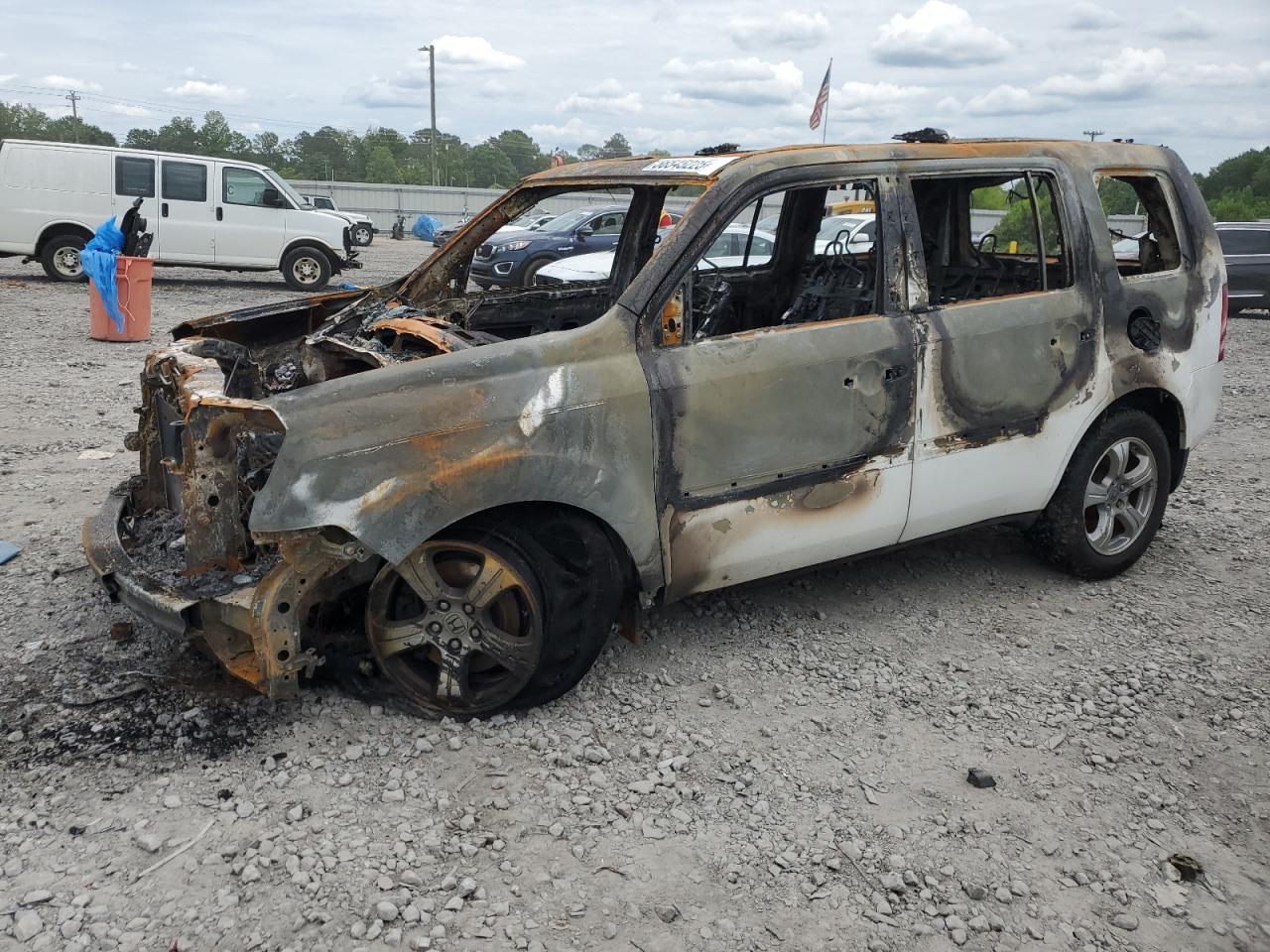 2013 Honda Pilot Exl for Sale in Montgomery, AL - Burn