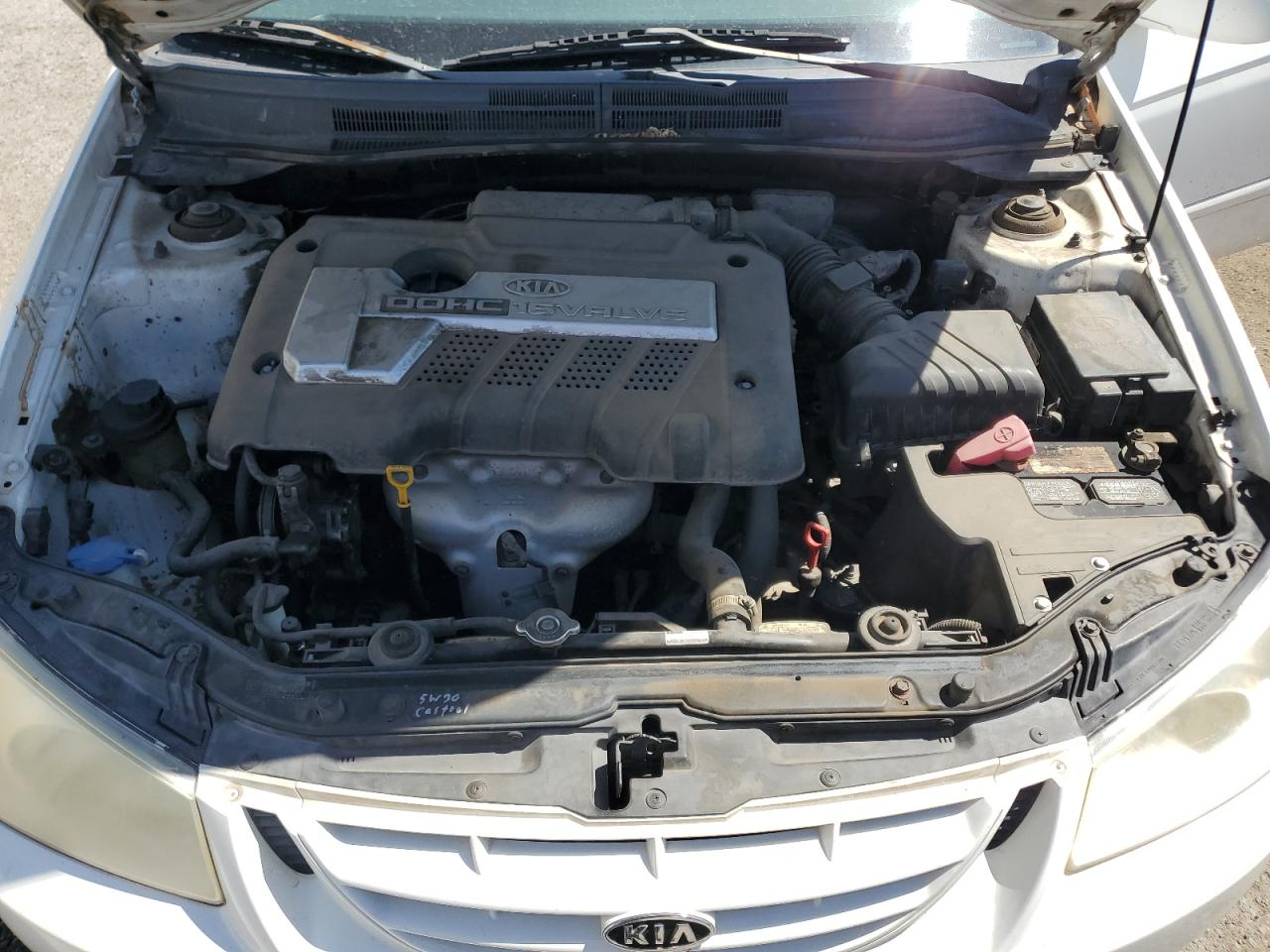 2006 Kia Spectra Lx VIN: KNAFE122165357096 Lot: 56351065