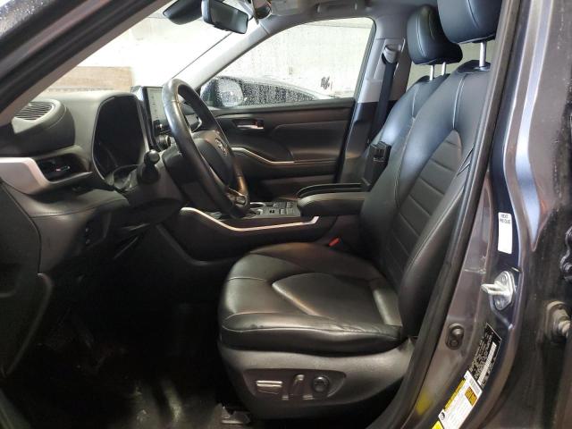  TOYOTA HIGHLANDER 2020 Угольный