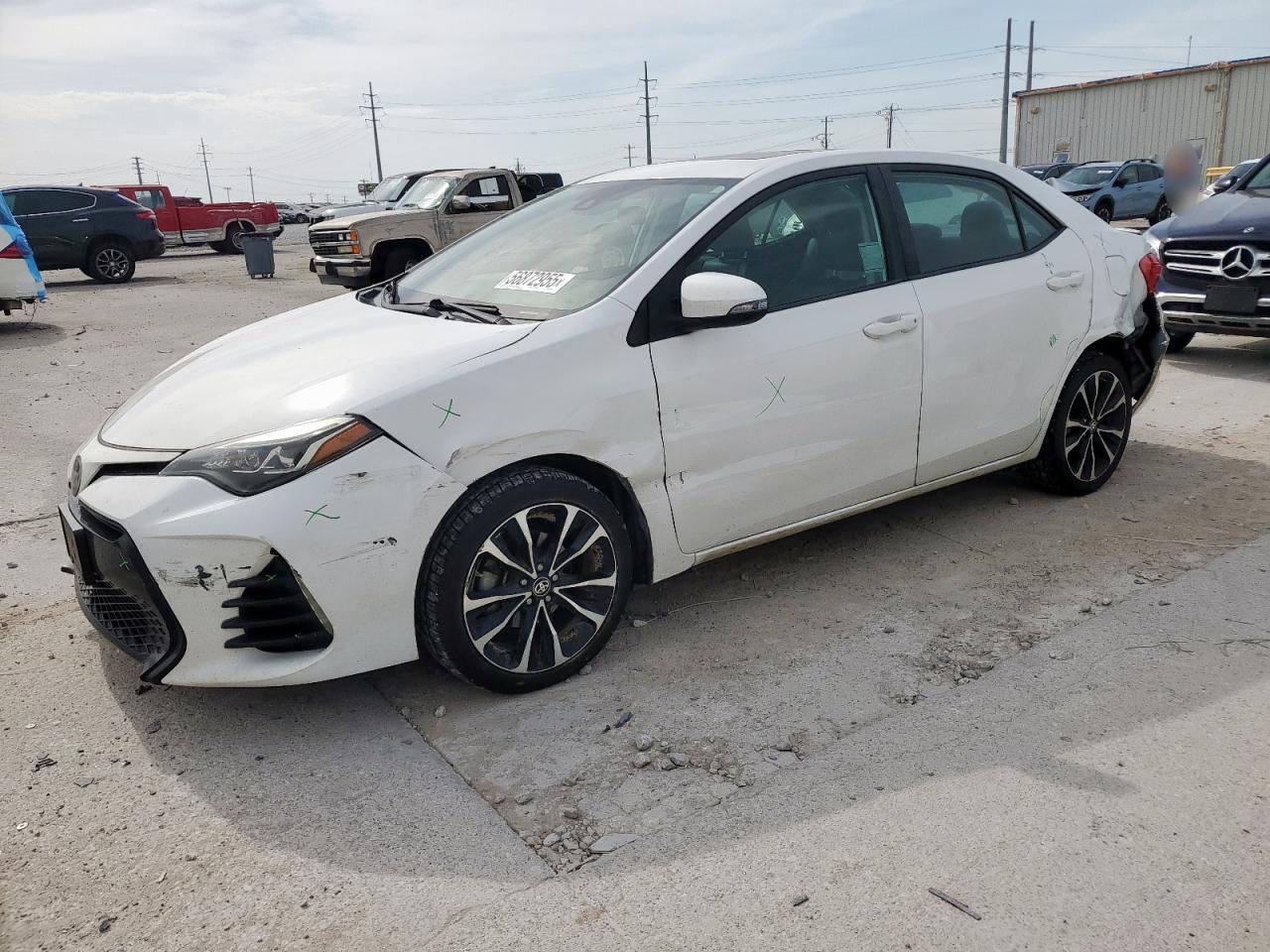 2017 Toyota Corolla L за продажба в Temple, TX - Rear End