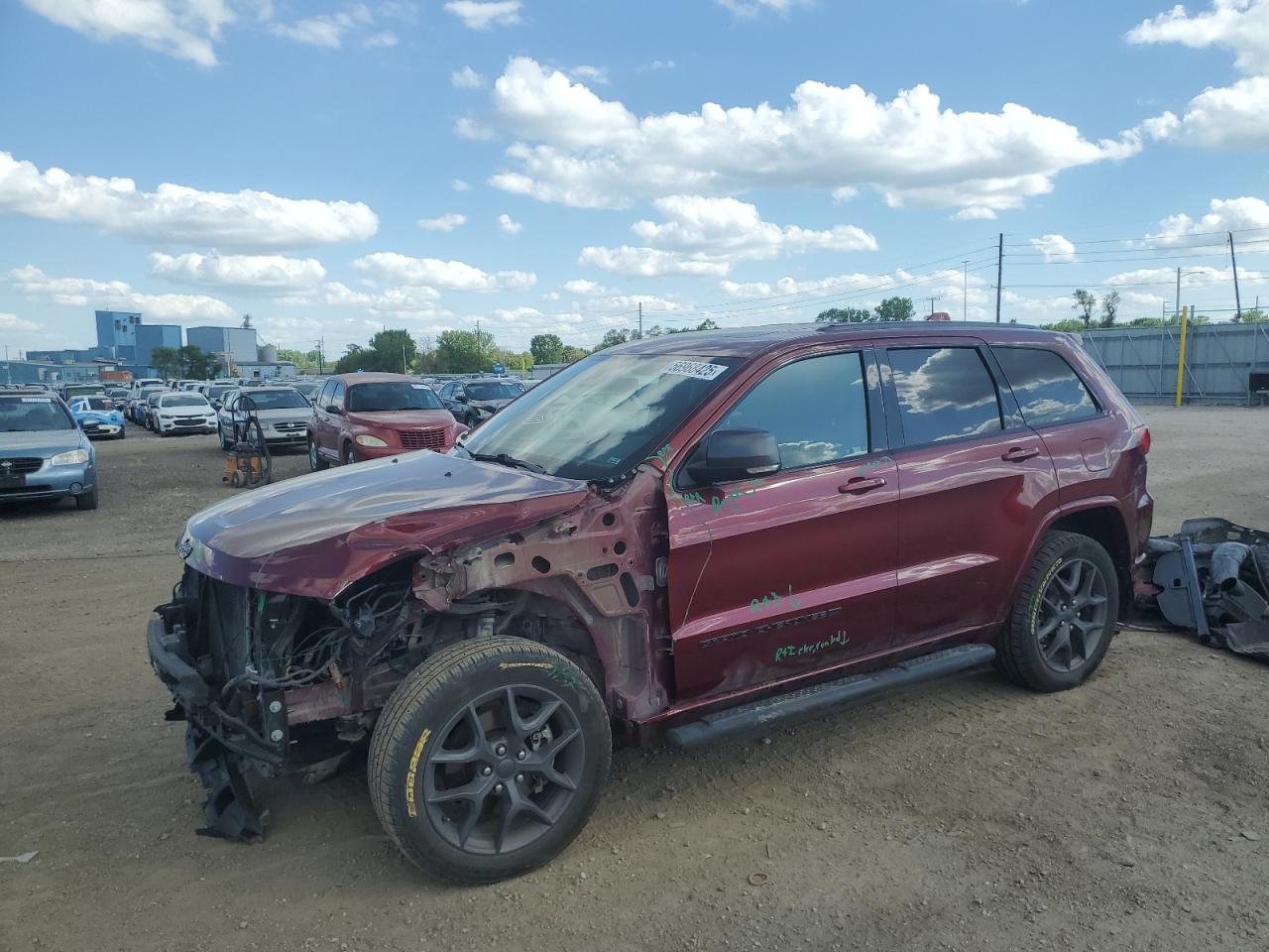 2021 Jeep Grand Cherokee Limited VIN: 1C4RJFBG6MC631339 Lot: 56968425