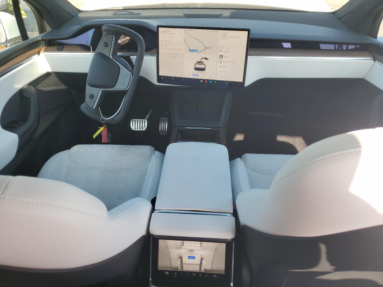 2022 Tesla Model X VIN: 7SAXCDE5XNF342519 Lot: 59028745