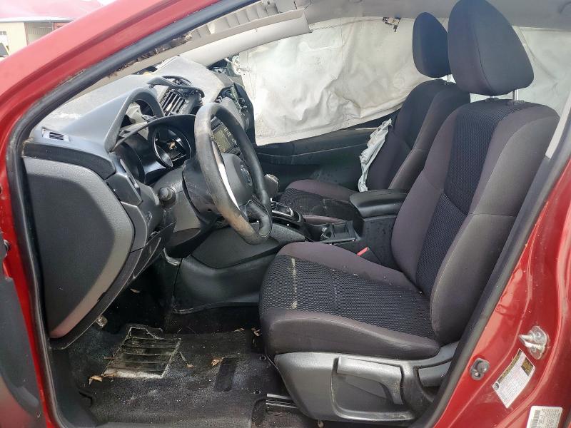  NISSAN ROGUE 2018 Czerwony