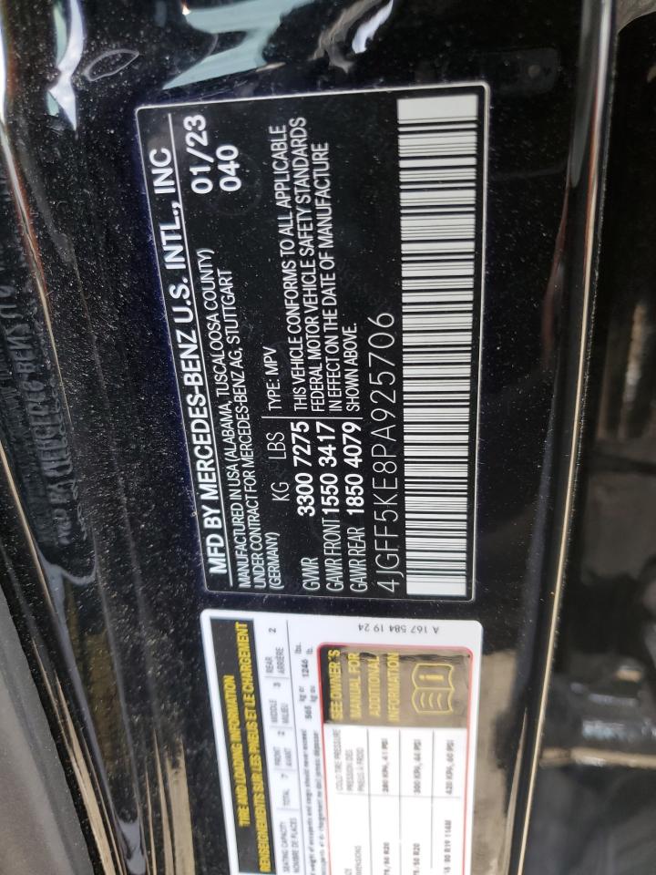 2023 Mercedes-Benz Gls 450 4Matic VIN: 4JGFF5KE8PA925706 Lot: 55595935