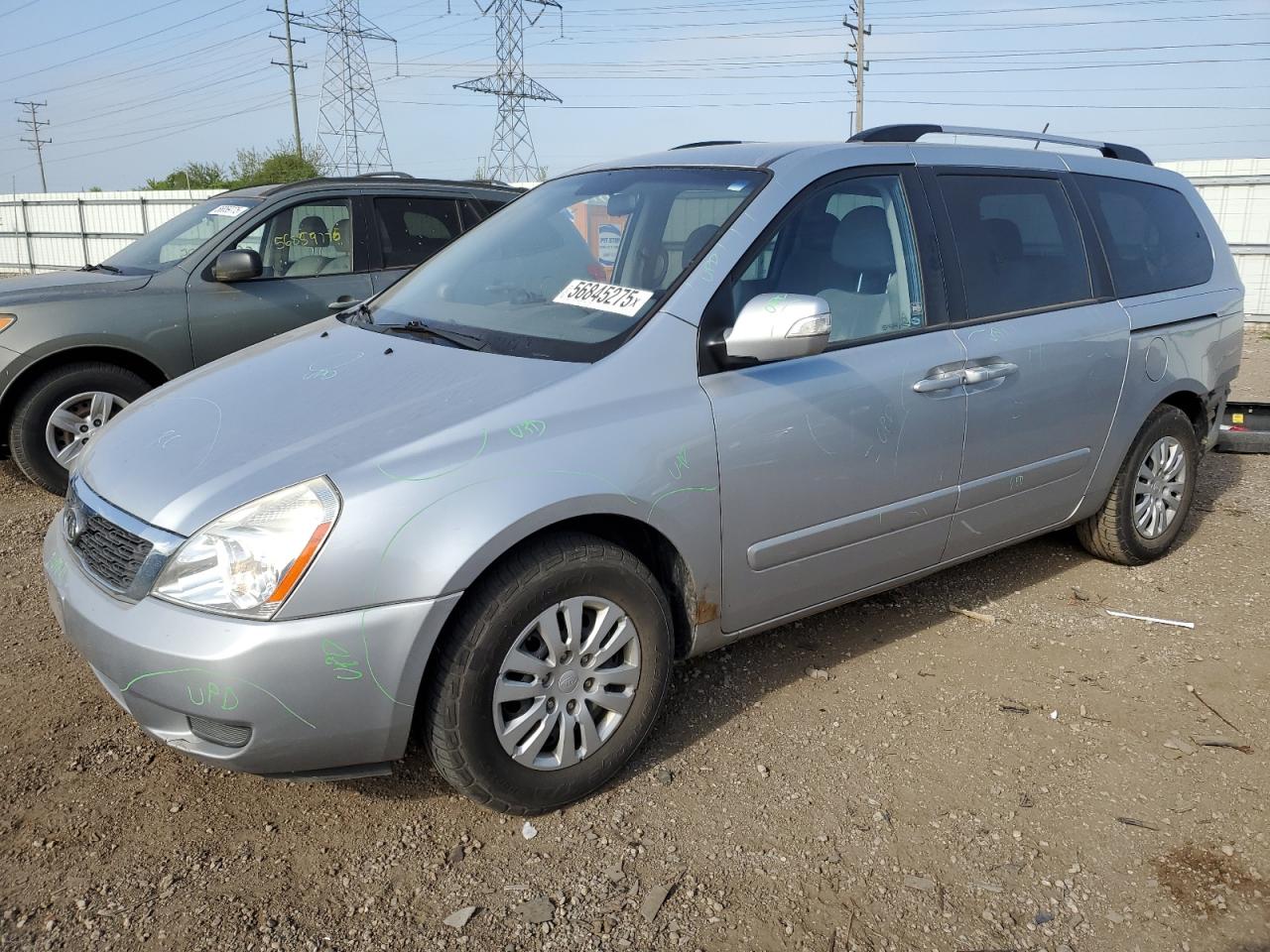 2011 Kia Sedona Lx for Sale in Elgin, IL - Rear End
