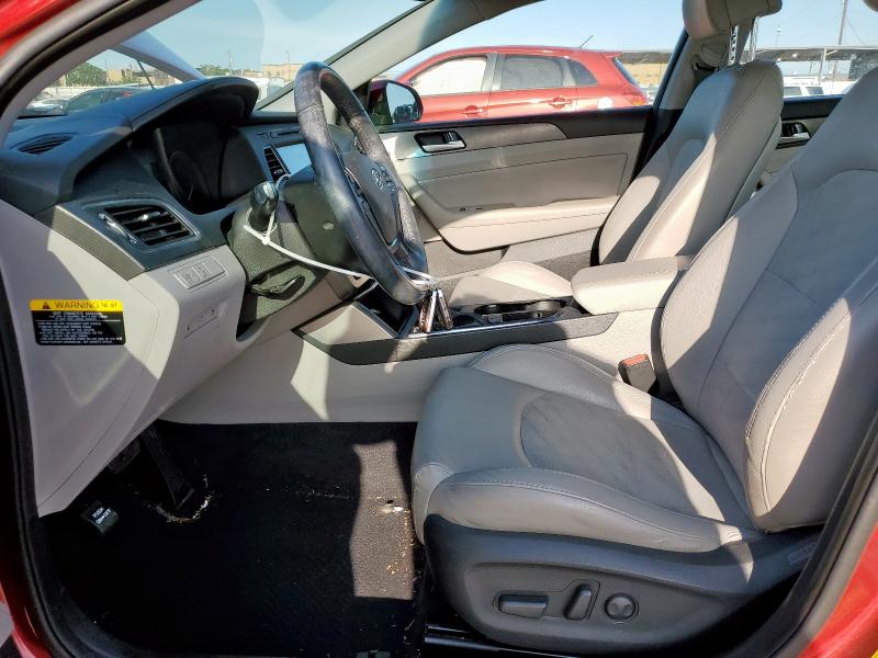  HYUNDAI SONATA 2016 Red