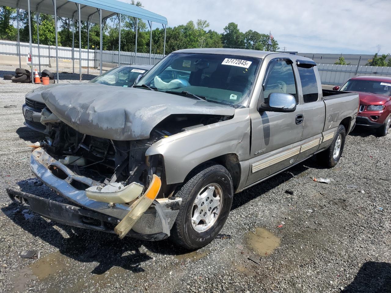2002 Chevrolet Silverado C1500 იყიდება Spartanburg-ში, SC - Front End